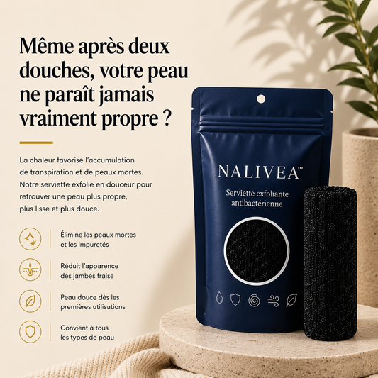 Nalivea Serviette exfoliante antibactérienne